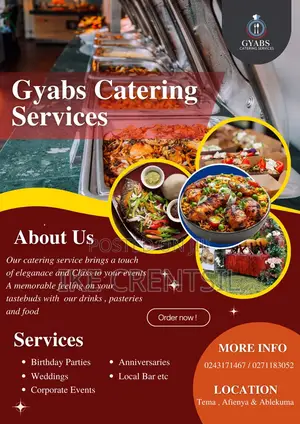 Gyabs Catering For All Your Food Needs