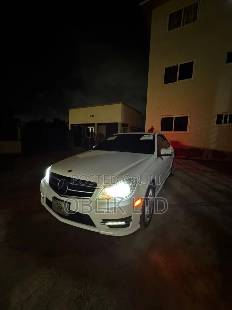 Mercedes-Benz C300 Sport 4Matic Sedan AWD (3.5L 6cyl 7A) 2014 White
