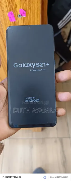 New Samsung Galaxy S21+ 5G 128 GB Black