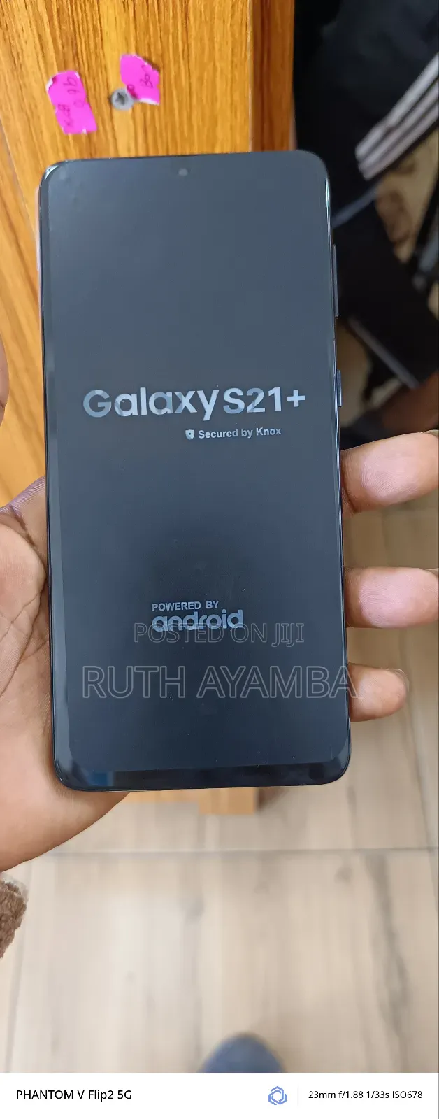 New Samsung Galaxy S21+ 5G 128 GB Black