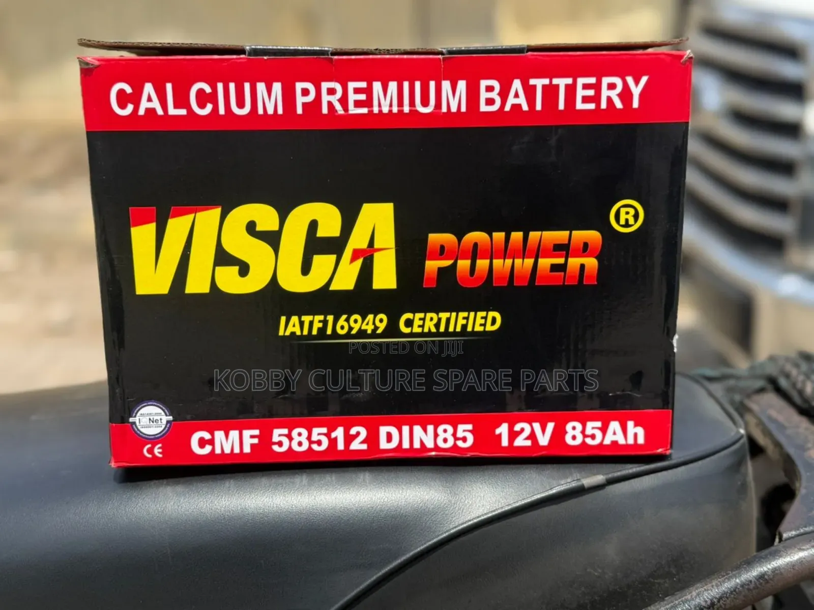Original Visca Battery 15 Plate [ 12v 85amh ] Available for All Cars