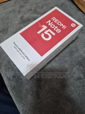 New Xiaomi Redmi Note 15 256 GB Black