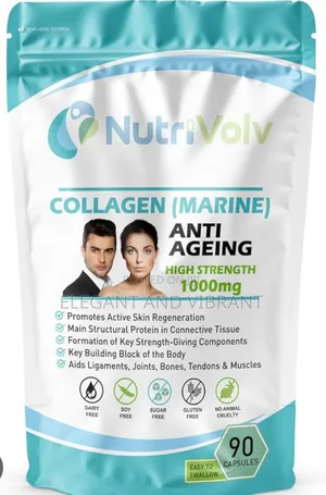 Collagen Marine (1000mg) Skin , Anti Ageing, Tissue, Joints, Muscles