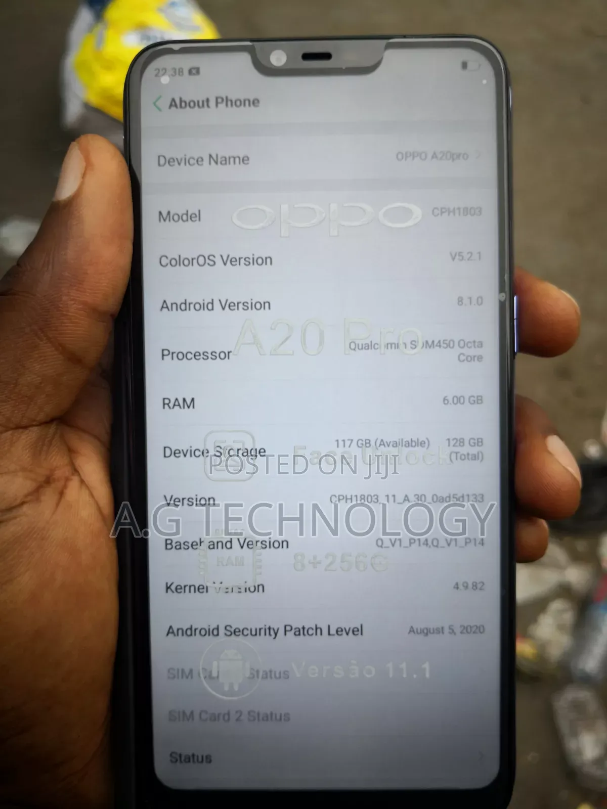 New Oppo A2 Pro 256 GB Blue