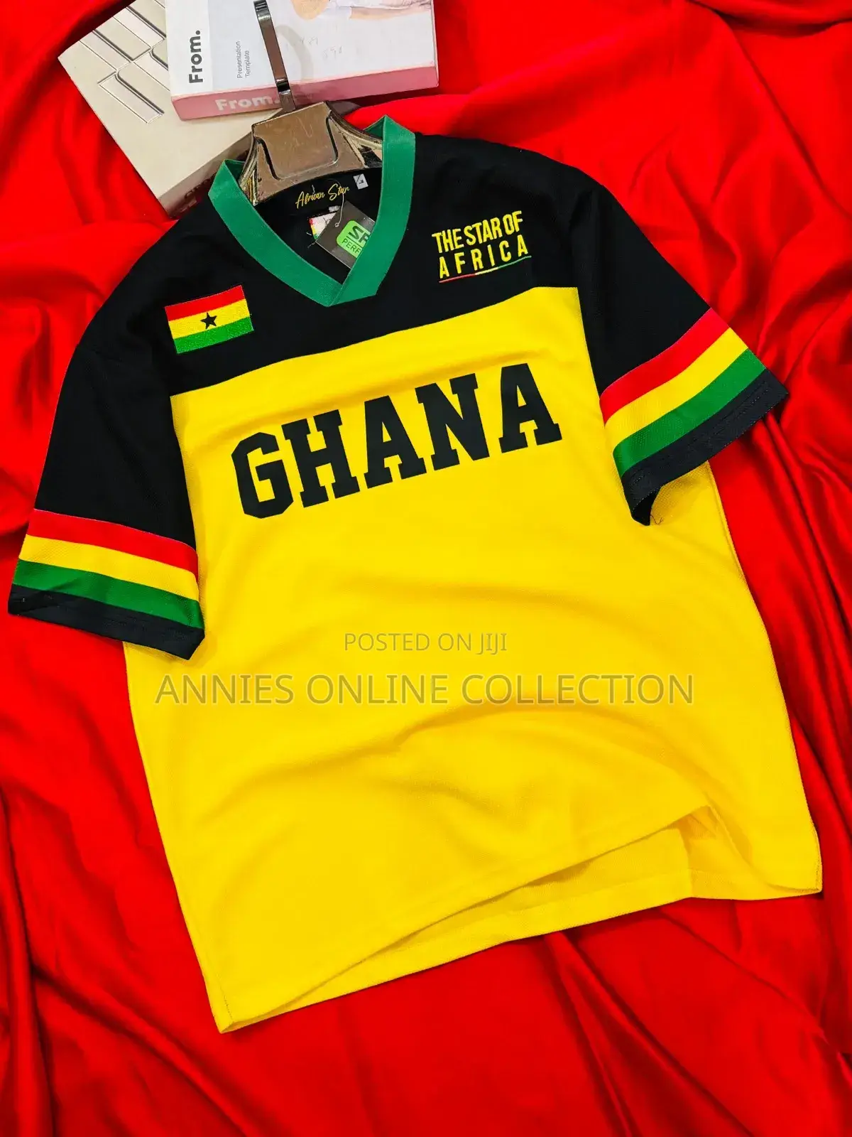 Ghana Jersey Thick Fabric