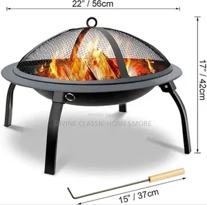 Belavi 2in1 Portable Charcoal Bbq Grill And Warmer