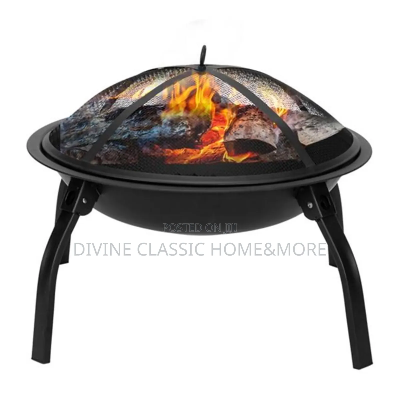 Belavi 2in1 Portable Charcoal Bbq Grill And Warmer