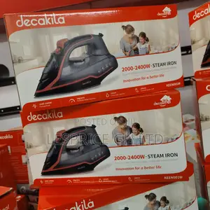 Exclusive Deal of the Moment on Our Matchless Steam Iron From Decakila