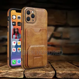 iPhone 11 Pro Max Leather Case With Card Slot