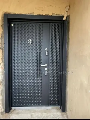 Paladin Black Full Metal Security Door One N Half