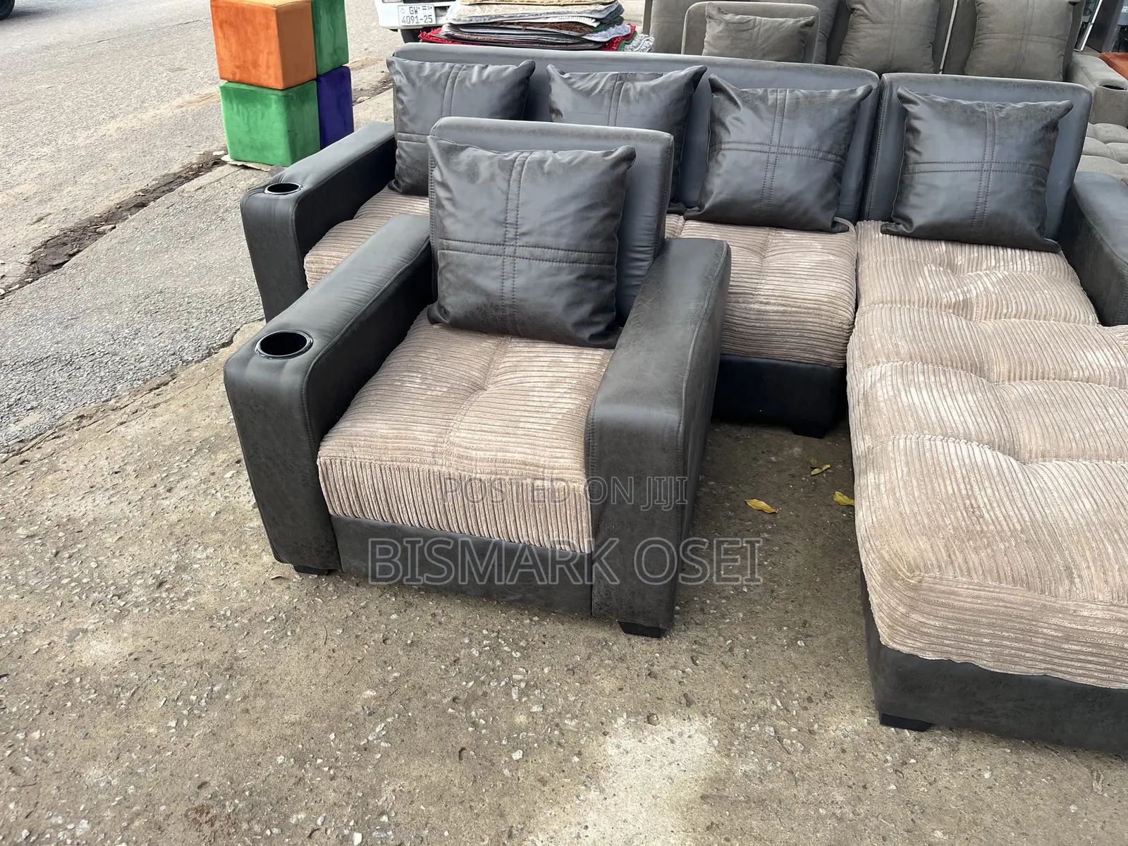 Beautiful 6 Seater L Shape