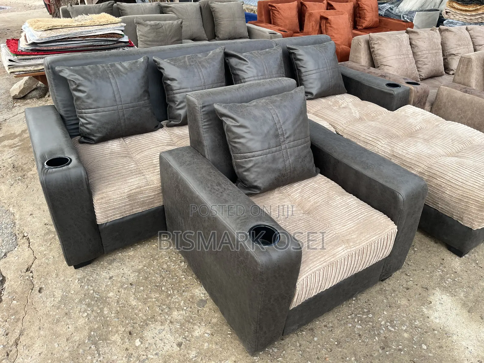 Beautiful 6 Seater L Shape