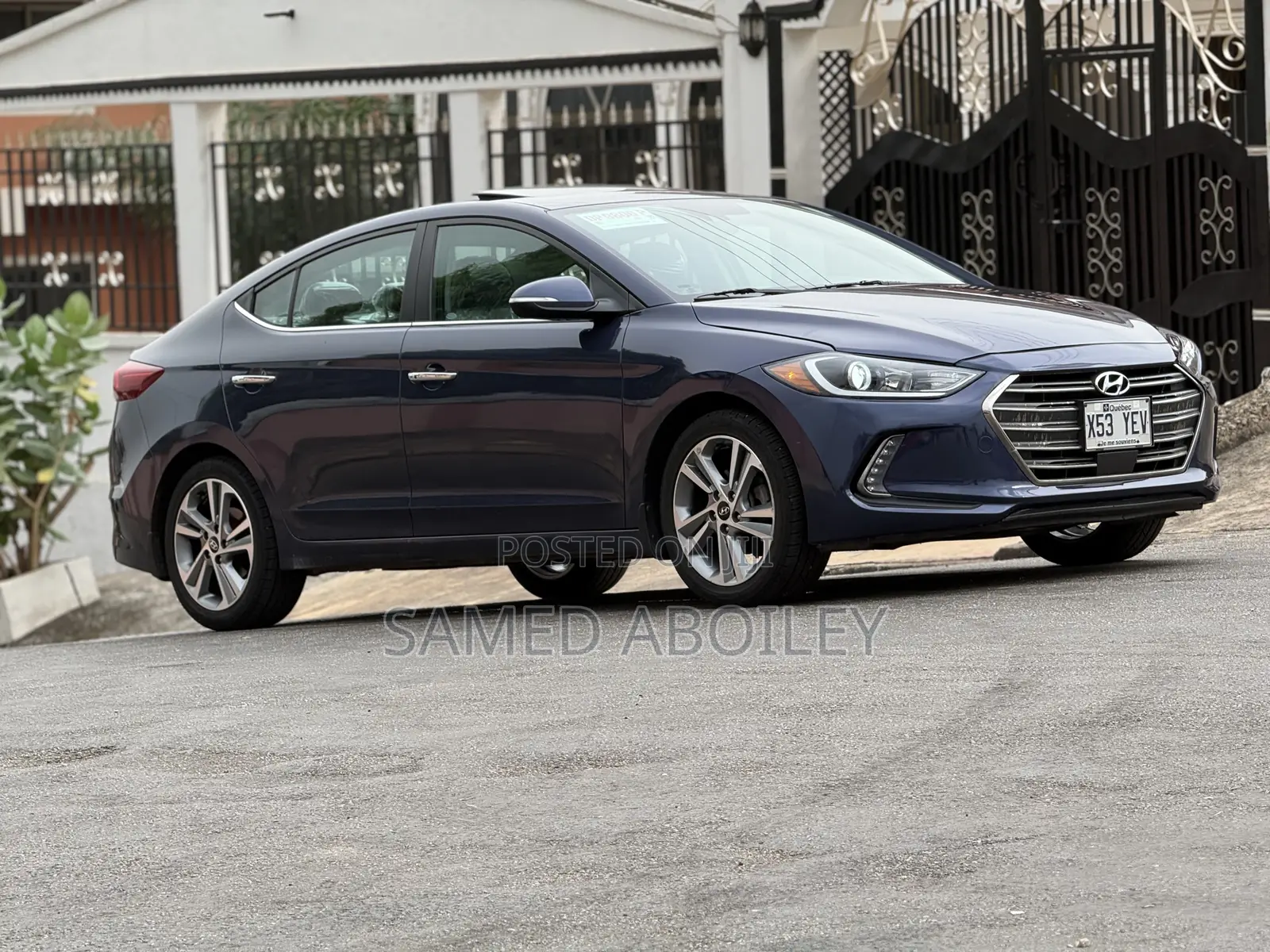 Hyundai Elantra 2018 Blue