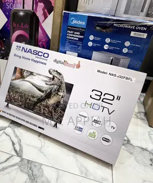 Adorable Nasco Digital Satellite Television(2025 Model) Black