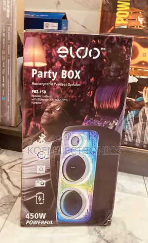 Superb Eldo Pb2-150 Double 8” Sound System for Clear Audio