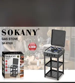 4 Gas Burner With Stand
