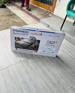 Extra Quality Nasco 32 Inches Led Digital Satellite Television,Black