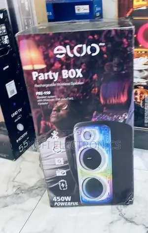 Superb Eldo Pb2-150 Double 8” Audio System for Home Use