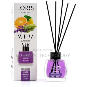 Loris Citrus Lavender Reed Diffuser - 120ml - Purple
