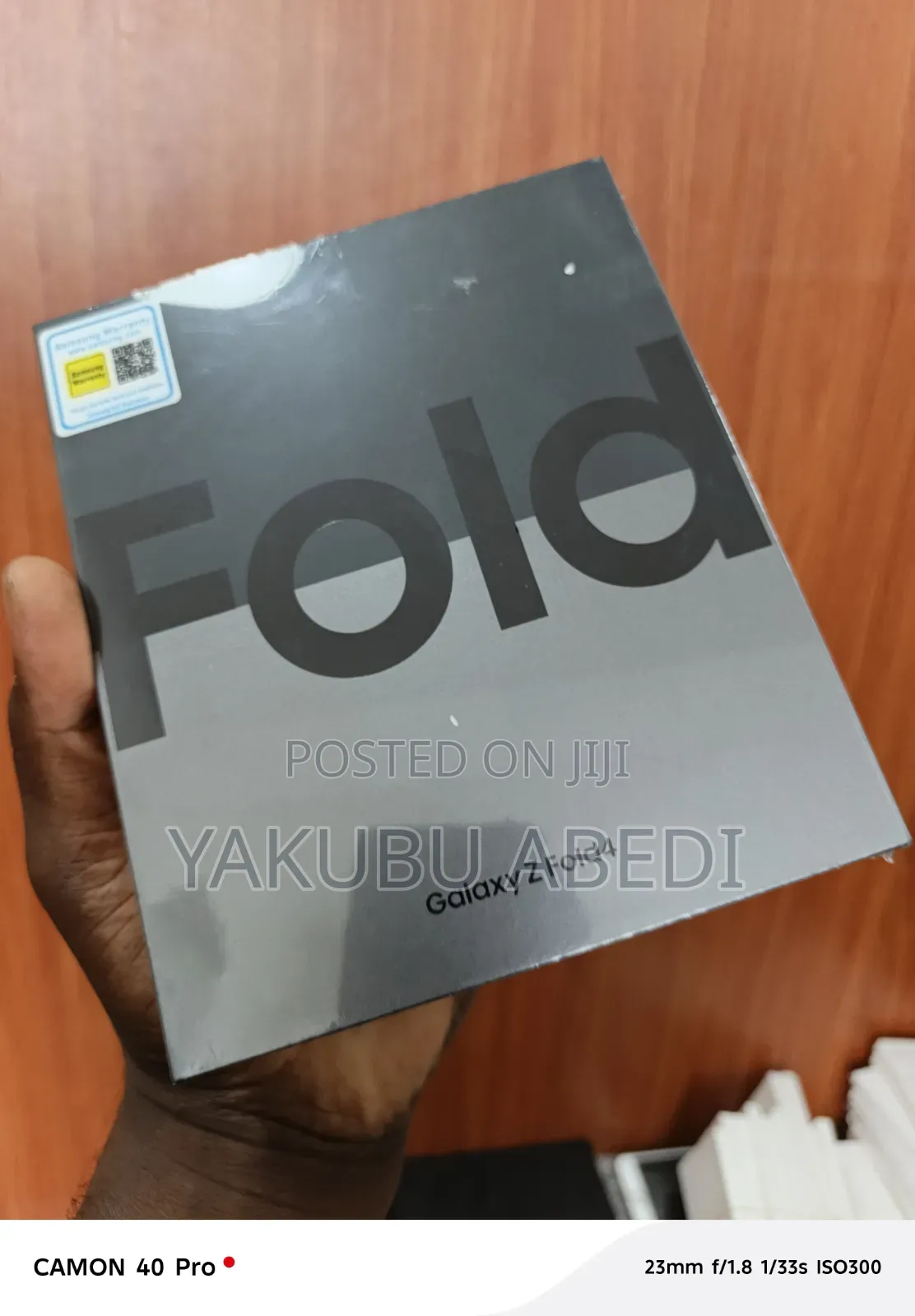 New Samsung Galaxy Z Fold4 512 GB Black