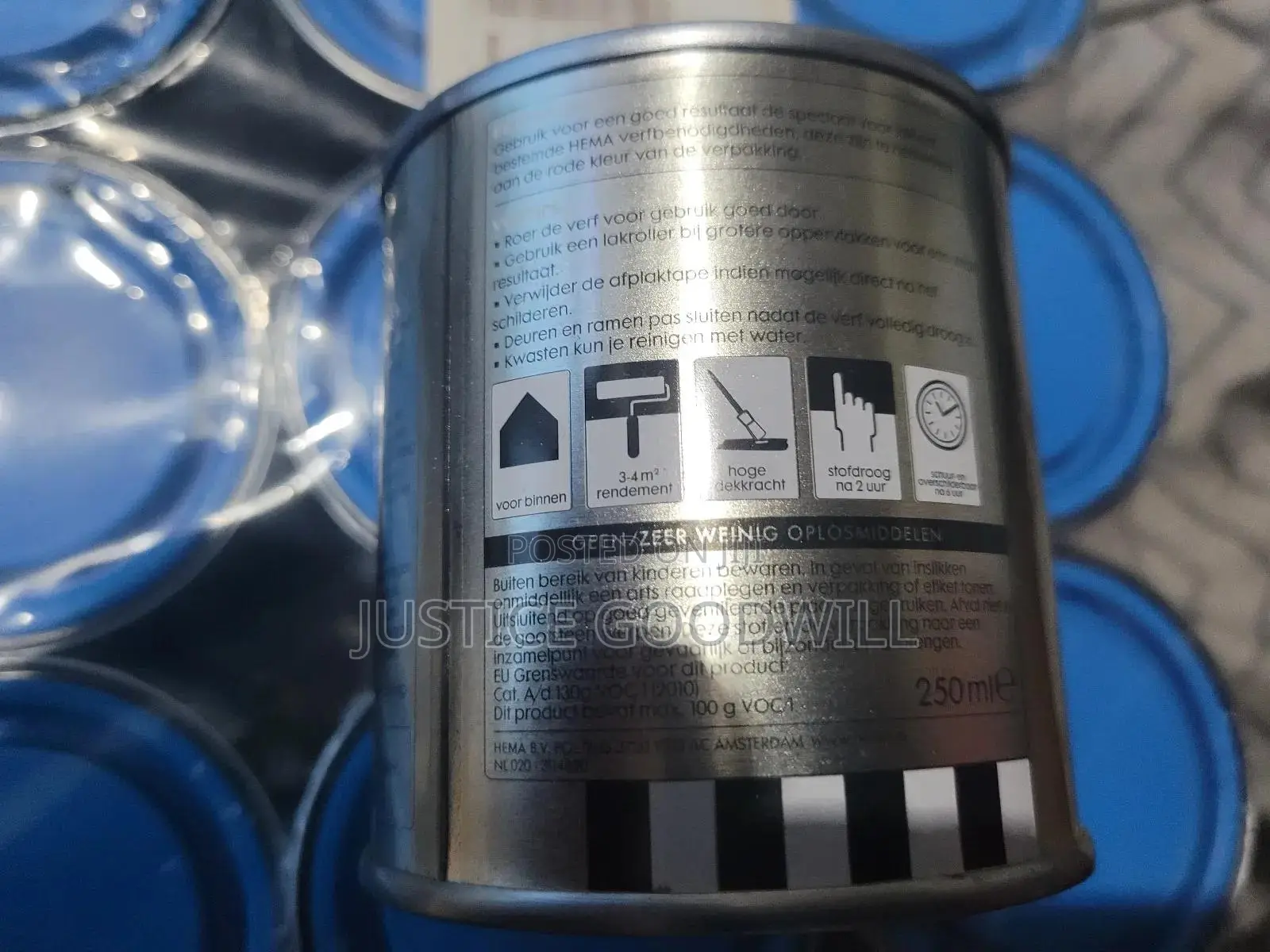 Indoor Baby Blue Paint