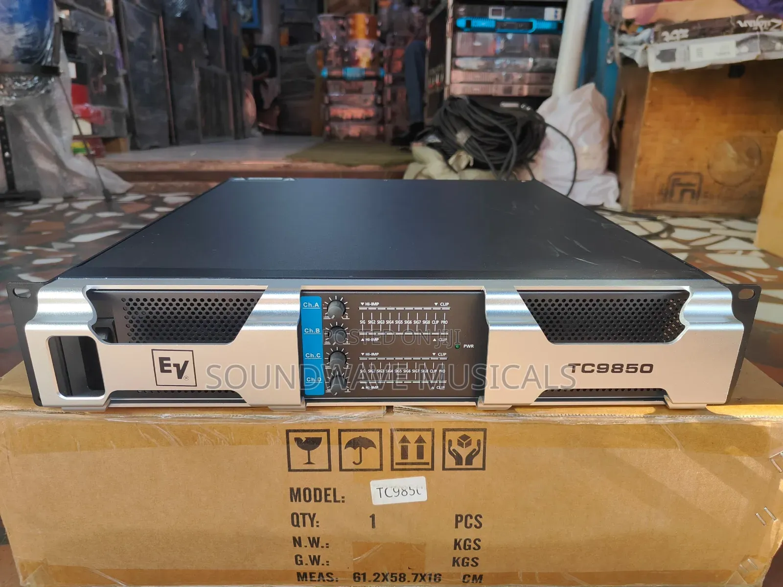 Ev -Tc 9850 Power Amplifier
