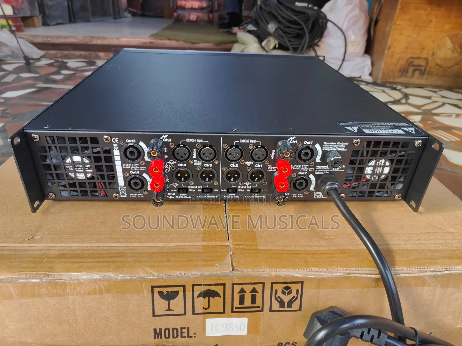 Ev -Tc 9850 Power Amplifier
