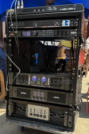 Rack Set With Extra Tweeter Amplifier