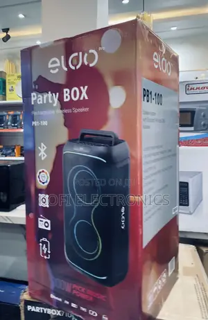 Superb Bass Eldo Pb1-100 Double 6.5” Portable Speaker