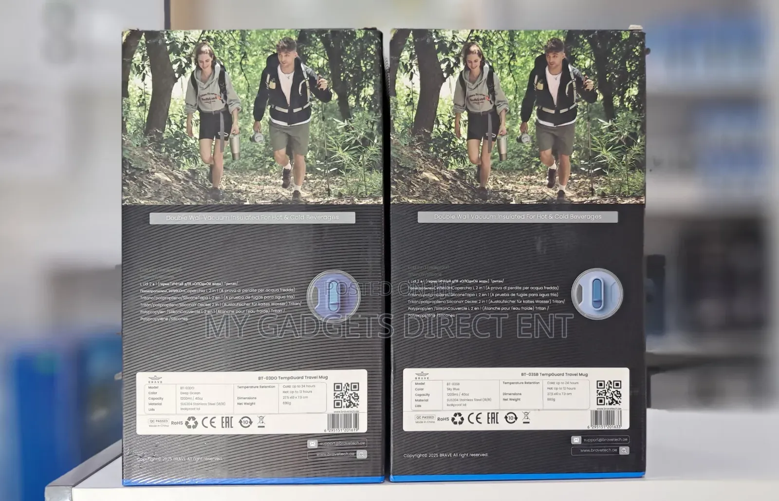 Brave Thermal Tumbler Hot And Cold Retention