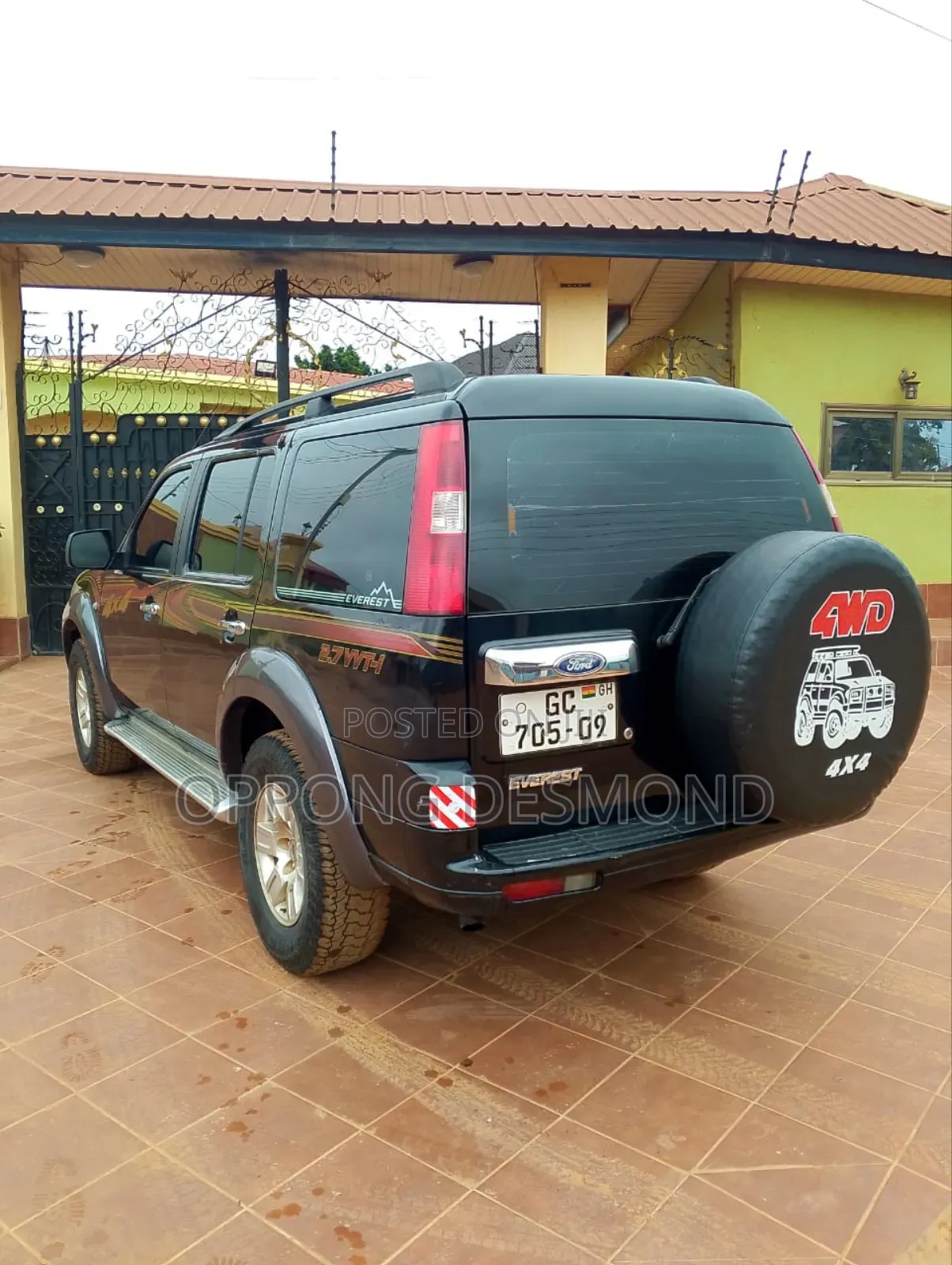 Ford Everest 2008 Black