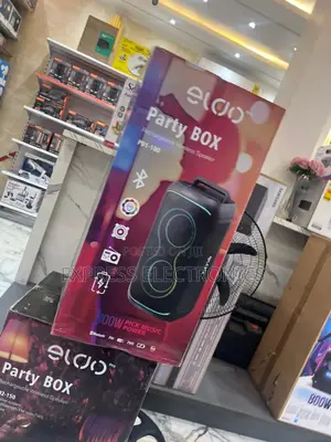 Lovely New Black Eldo Pb1-100 Double 6,5"Bluetooth Speaker