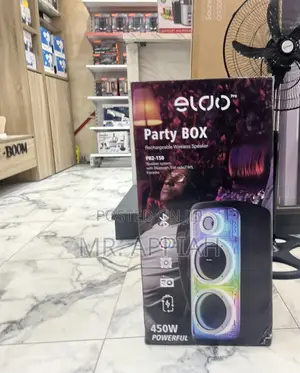 Get Premium Eldo Pb2-150 Double 8" Rechargeable Bluetooth Speaker.