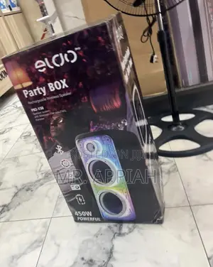 Get Premium Eldo Pb2-150 Double 8" Portable Bluetooth Speaker(Black).