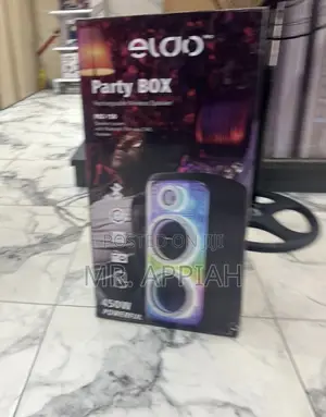 Choose Unique Eldo Pb2-150 Double 8" Party Box Rechargeable Speaker 