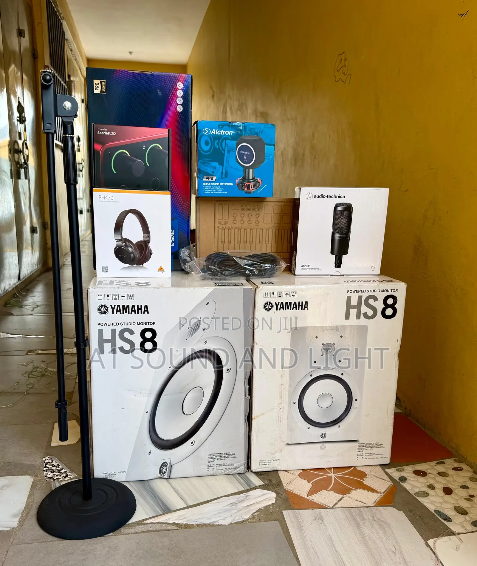 Yamaha Hs Studio Equipment Set