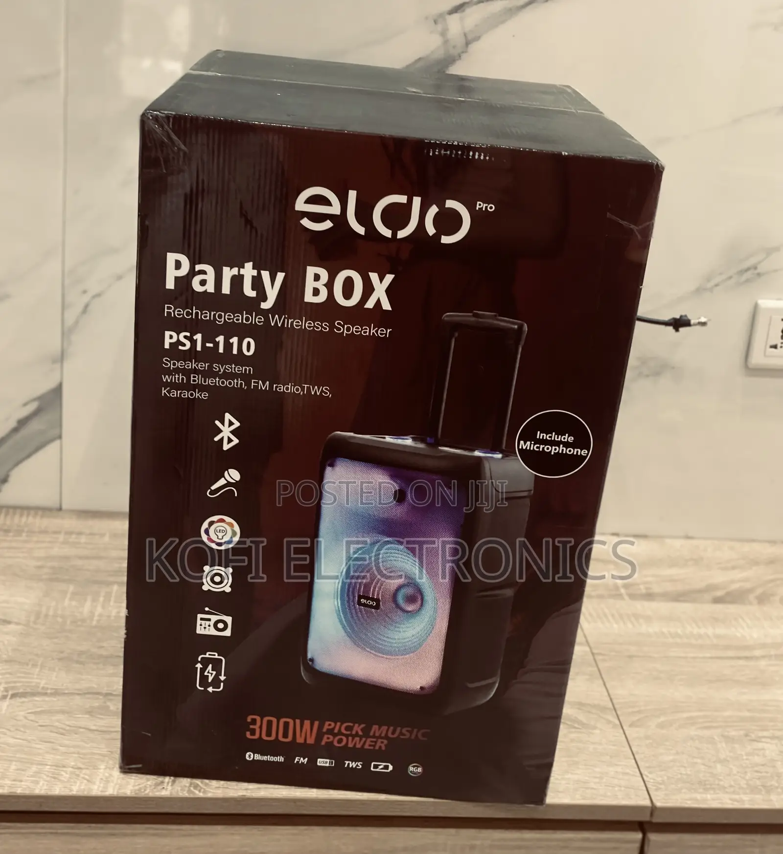 Superb Eldo Ps1-110 12” Speaker With Mic for Clear Sound