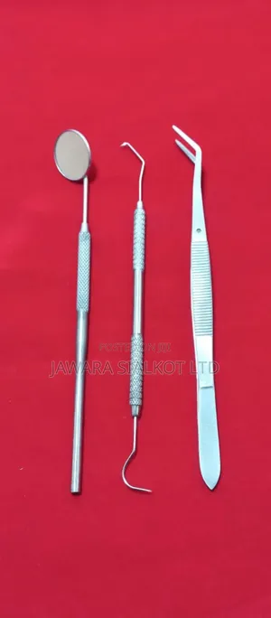 Dental Examination Kit 3 Pieces Stainless Steel