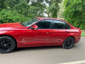 BMW 320i Sedan RWD 2017 Red