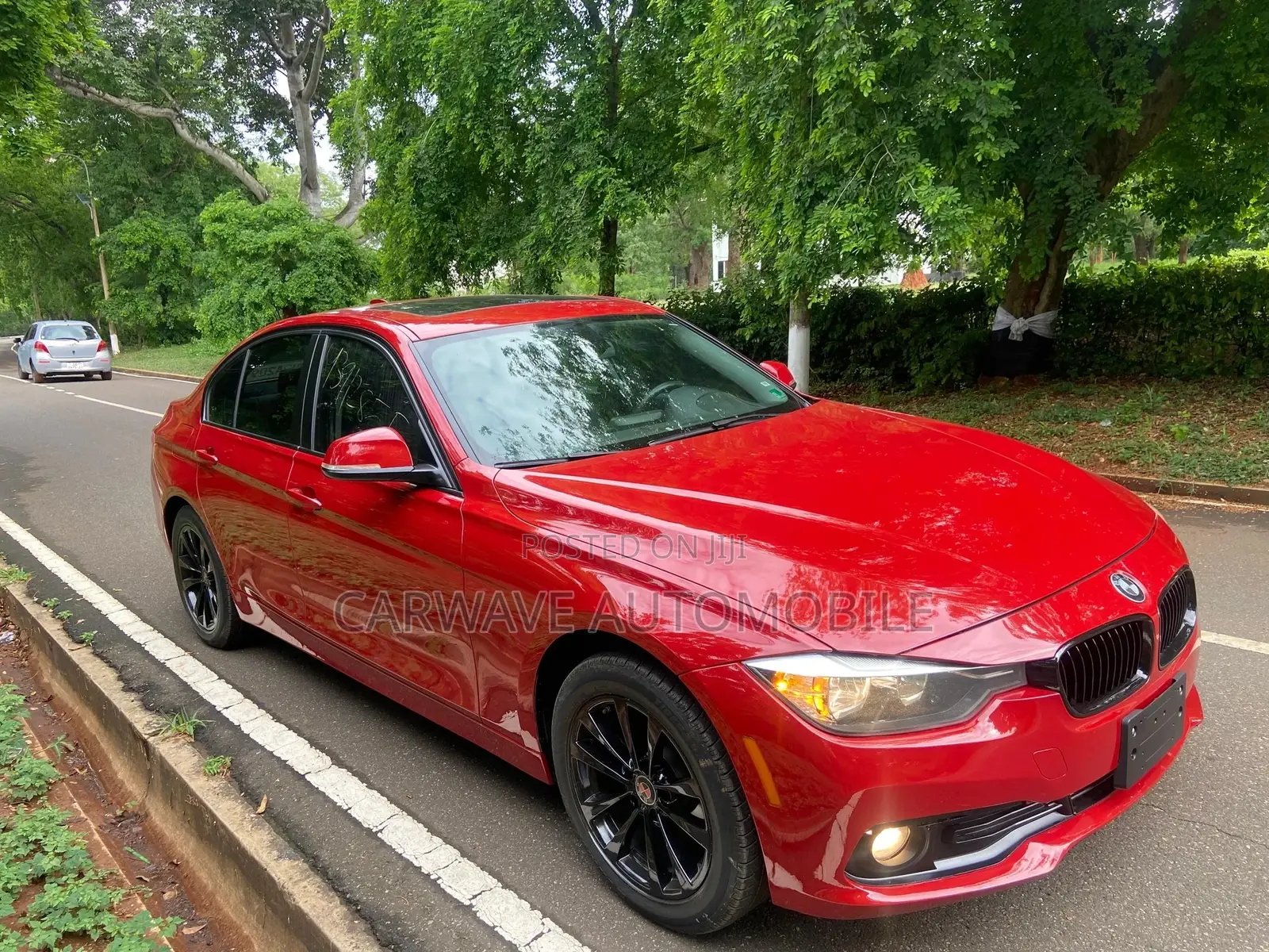 BMW 320i Sedan RWD 2017 Red