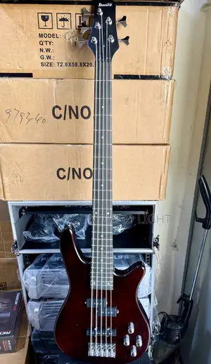 Ibanez Gio 5 Strings Bass Guitar - Coffee Brown[Free Bag,Strap]