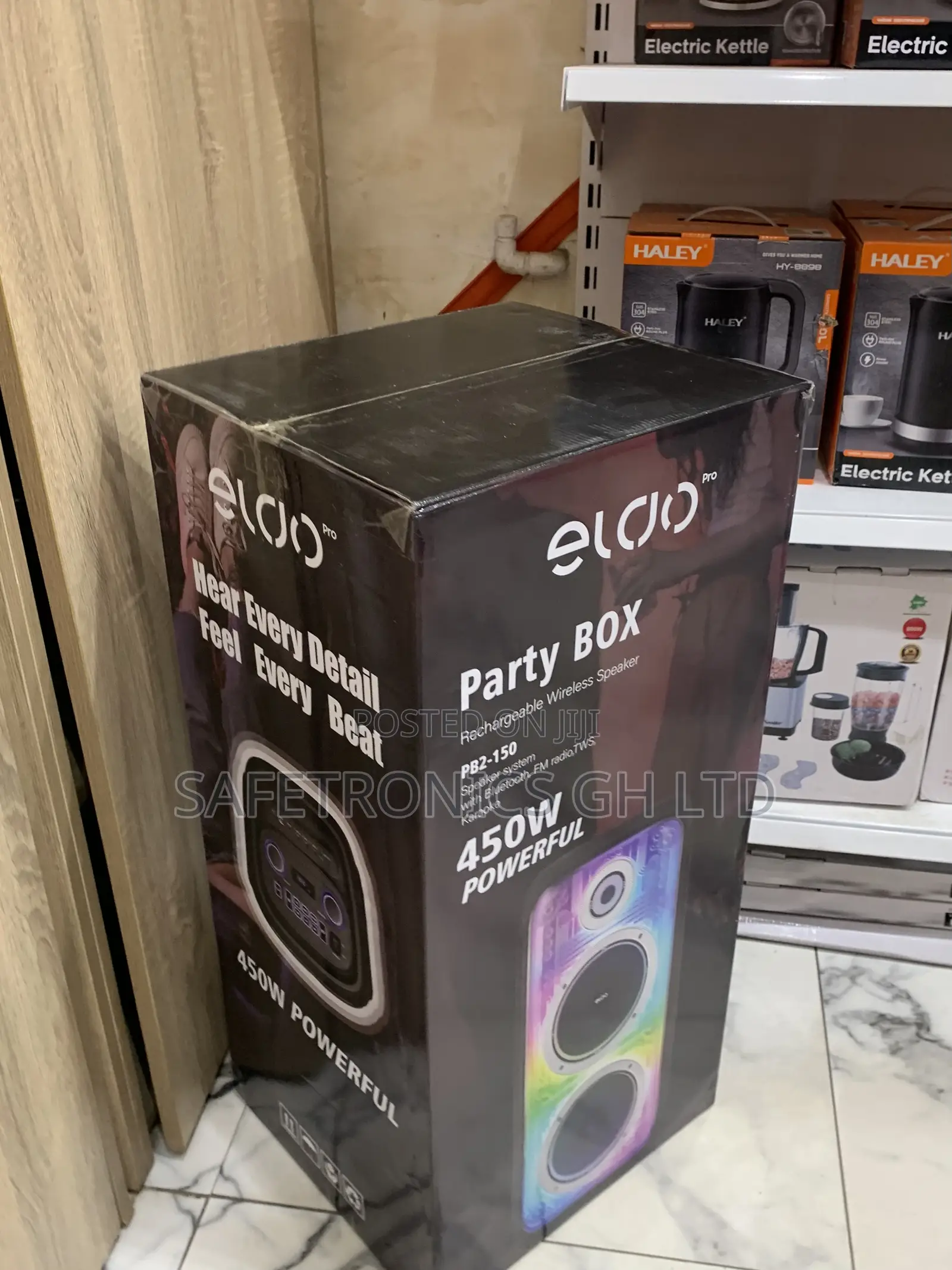 Ultra Modern Eldo Pb2-150 Double Black 8” Speaker