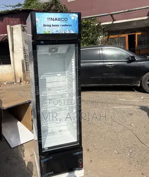 Choose Unique Nasco 1 Door Display Fridge(Nasfl350-1dr)288l Glass Door