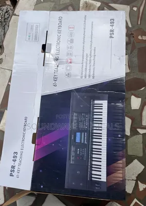 Psr -493 61keys Teaching Electronic Keyboard