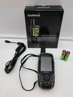 Garmin Gpsmap 62st GPS Bundle, Hiking Geocache