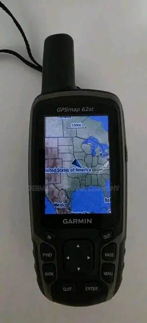 Garmin Gpsmap 62st GPS Bundle, Hiking Geocache