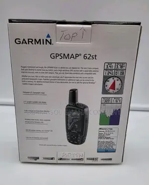 Garmin Gpsmap 62st GPS Bundle, Hiking Geocache