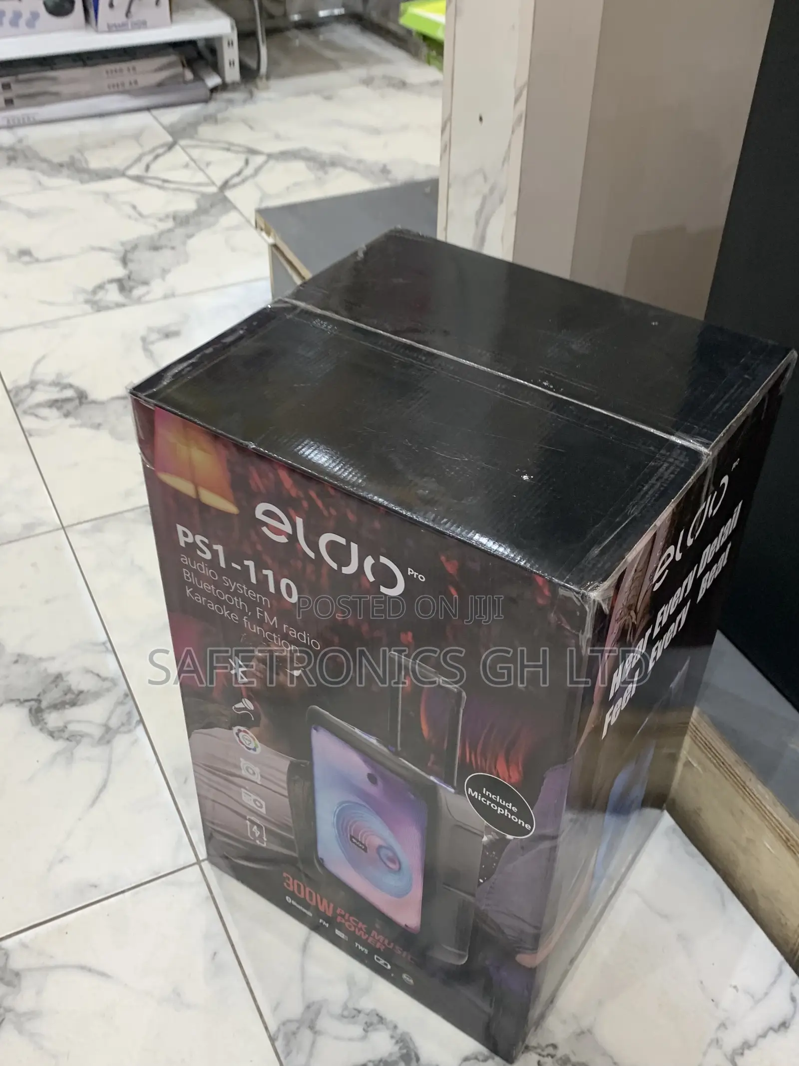 Most Unique Eldo Black Ps1-110 12” Single Speaker