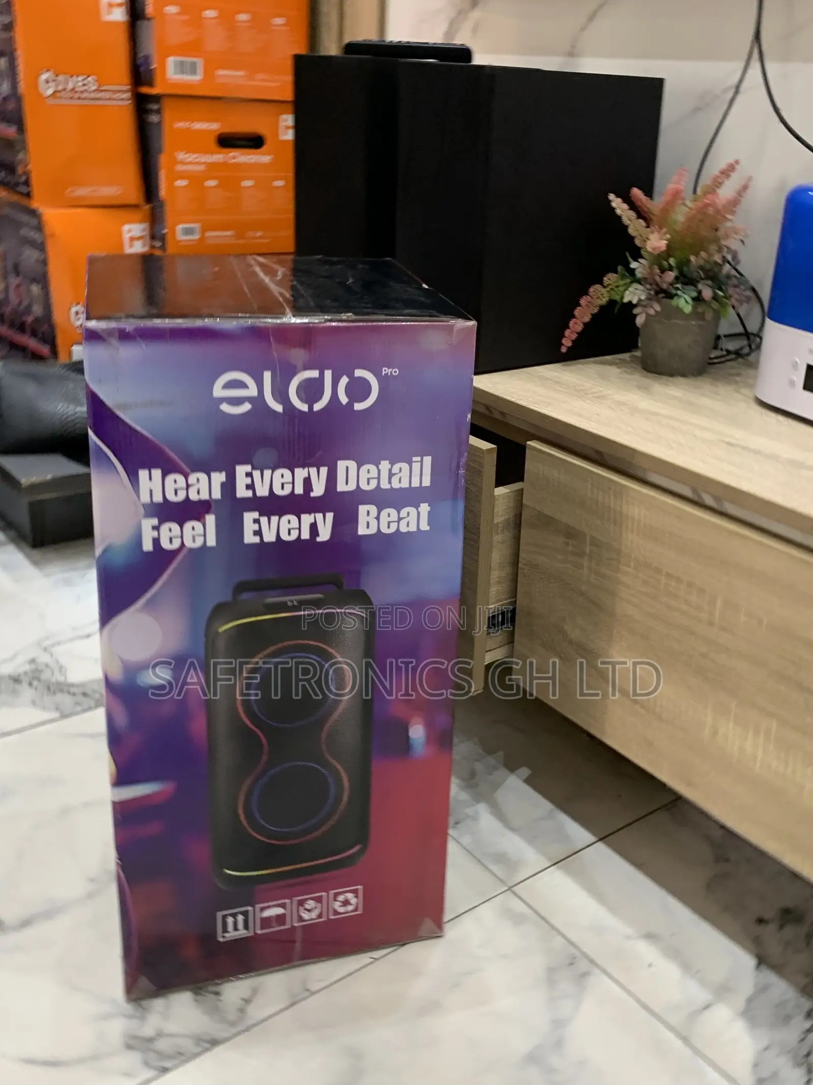 High Efficiency Eldo Pb1-100 Double 6,5” Speaker 330 Watts