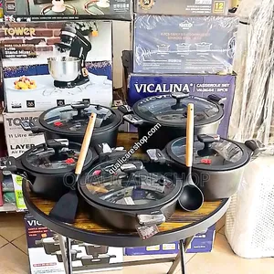 Ucc Life 12pcs Non - Stick Casserole Set